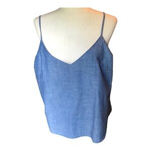 J. Crew Chambray Camisole Top